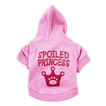 Princess Pink Hooded Cat Puppy Dog Clothes: The Ultimate Regal Ensemble For Your - £10.86 GBP+