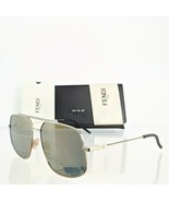 Brand New Authentic Fendi Ff M0007/S Sunglasses 3Yg Jo Gold Frame 0007 - £110.45 GBP