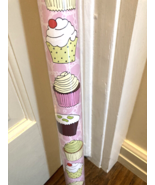 Paperchase CUPCAKE Wrapping Paper Gift Wrap Roll 22.5 sq.ft. Italy 27.5&quot;... - $371.47 MXN