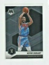 Kevin Durant (Brooklyn Nets) 2020-21 Panini Mosaic Basketball Card #7 - £3.89 GBP