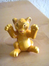 Disney The Lion King Simba Cub Ceramic Figurine  - $20.00