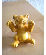 Disney The Lion King Simba Cub Ceramic Figurine  - $372.63 MXN