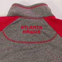 G-III NBA Atlanta Hawks Basketball Men's Red/Gray Pullover Jacket Size Medium image 15