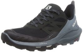 Salomon Women&#39;s OUTPULSE Gore-Tex Hiking Shoes for Women, Black/Stormy W... - £112.77 GBP