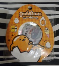 Sanrio Gudetama Lazy Egg 60 pc Sticker Flakes Pack Set NIP Authentic Orange - £3.52 GBP