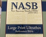 Large Print Genuine Leather! NASB Bible New American Standard Version Ve... - $56.09