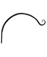 Green Thumb 89407GT Hanging Plant Hook, Curved, Black, 7-in. - Quantity 1 - $32.03 CAD