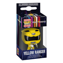 Power Rangers 30th Anniversary Yellow Ranger Pop! Keychain - £15.94 GBP