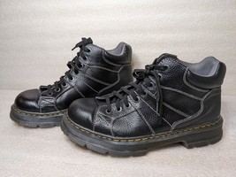 Dr Martens MORRIS English Black Leather Boots men’s USA 13 M - £36.99 GBP