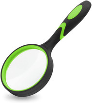 Magnifying Glass, 8X Handheld Reading Magnifier for Kids and Seniors, No... - $19.99