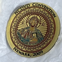 2009 NCDVD Convention Newark New Jersey Religious Enamel Lapel Hat Pin P... - £5.35 GBP