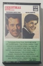 Christmas With Tennessee Ernie Ford &amp; Wayne Newton Cassette 1974 Capitol Records - £6.97 GBP