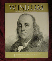 Wisdom March 1958 Benjamin Franklin Sean O&#39;casey Alec Stern Harry Swartz - £13.54 GBP