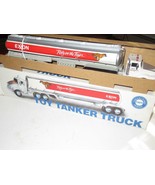 VINTAGE EXXON &#39;RELY ON THE TIGER&#39; TOY TANKER TRUCK- NEW IN THE BOX- W10 - $12.59