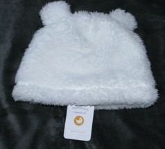 BABY GYMBOREE SOFT FLUFFY WARM TEDDY BEAR EAR HAT CAP BEANIE REBORN DOLL... - £12.63 GBP