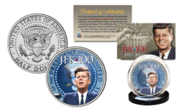 President KENNEDY JFK 100 Birthday 2017 JFK Half Dollar Coin Presidential Seal - $8.56
