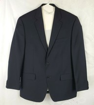  Michael Kors Mens Navy Blue Wool 2 Button Blazer Suit Jacket Sport Coat... - $1,420.97 MXN