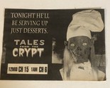 Tales From The Crypt Tv Guide Print Ad  TPA11 - £4.69 GBP