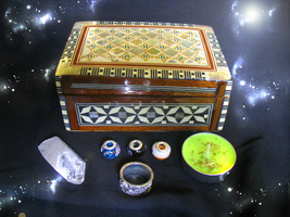 FREE W $133 OCT 31ST 1000x CHARGING CHEST & CRYSTAL,CANDLE, RING, BEADS MAGICK  image 2