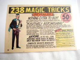 1968 Color Ad 238 Magic Tricks from Magic Tricks 86 - $7.99