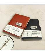 Leather Binder 6 - Ring Notebook with Password Lock for Man and Women, A... - $40.00