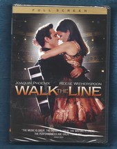 Factory Sealed DVD-Walk The Line-Johnny Cash Story- Joaquin Phoenix, Witherspoon - £7.49 GBP