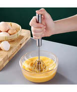 Hand Pressure Semi-automatic Egg Beater Stainless Steel Kitchen Accessor... - £7.78 GBP+