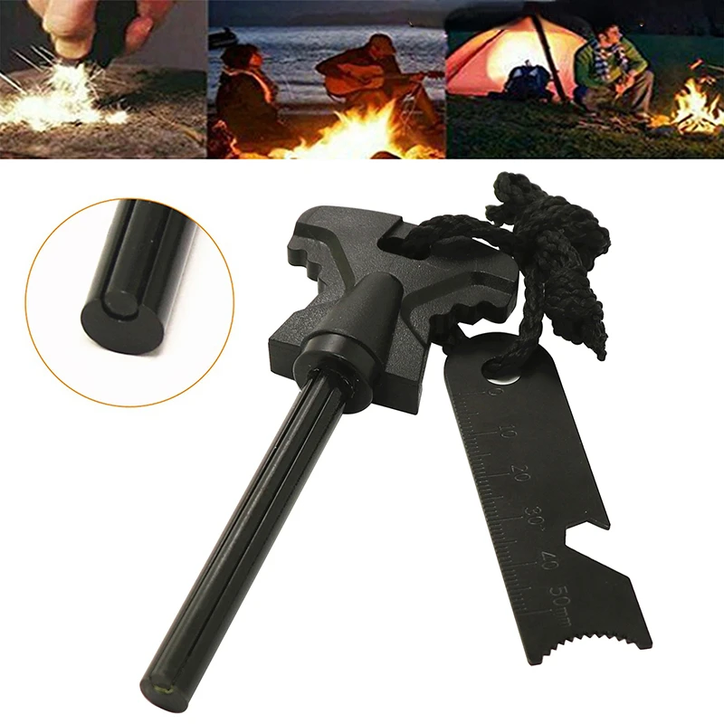 Sporting Outdoor Camping Equipment Portable Matchstick Magnesium Strip Lighter S - £23.87 GBP