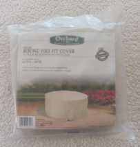 Orchard ROUND Deluxe FIRE PIT COVER 24&quot;x 36&quot;H Waterproof  DURABLE - $18.70