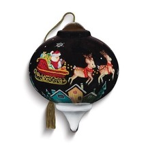 Ne&#39;Qwa Art Seeing Is Believing by Helz Cuppleditch Hand-painted Glass Ornament - £33.63 GBP