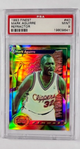 1993 1993-94 Topps Finest Refractor #40 Mark Aguirre SP PSA 9 *Only 9 Higher* - £219.56 GBP