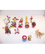 VINTAGE WOODEN CHRISTMAS DECORATIONS TAIWAN - €15,61 EUR