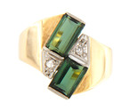 Cubic zirconia Women&#39;s Fashion Ring 18kt Yellow Gold 322764 - $599.00