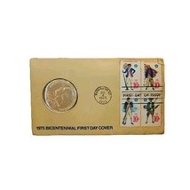 1975 Paul Revere Commemorative Bicentennial 1st Day Cover Coin Medal &amp; Stamps - £3.08 GBP