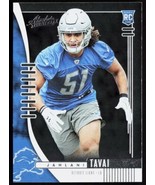Jahlani Tavai Detroit Lions 2019 Panini Prestige Rookie Card RC #159 LB - $2.03 CAD