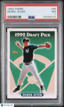 1993 Topps Derek Jeter #98 PSA 7 - $35.00