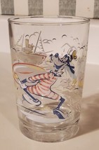 Walt Disney World Remember The Magic 25th Anniversary Glass Goofy Typhoon Lagoon - $14.52