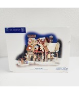 Department 56 Snow Village MIGHTY FINE BBQ New in Damaged Box 2006 - £129.28 GBP