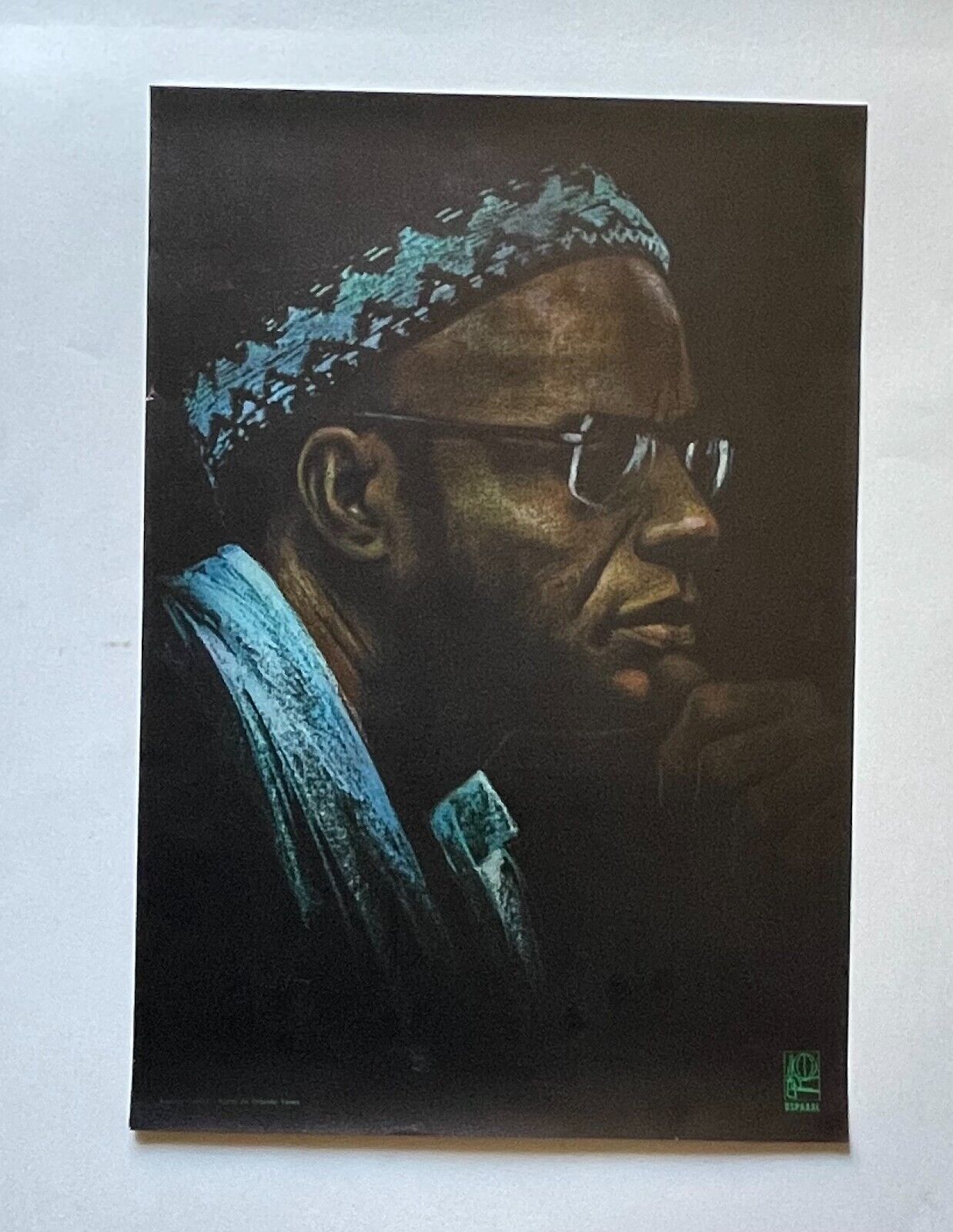 Primary image for 1982 Original Political Poster.Amilcar Cabral Guinea Bissau.African Cold War art