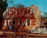Brush-Everard House Williamsburg VA Postcard PC529 - $4.99