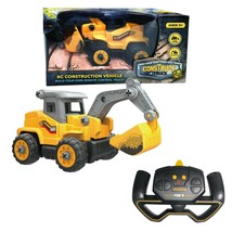 Construct A Truck 2.0 – Excavator. Remote Control Take Apart Truck Toys For Kids - £23.59 GBP