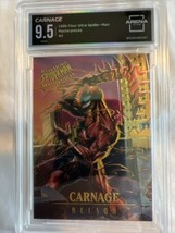1995 Fleer Ultra Spider-Man Masterpieces #2 CARNAGE Graded 9.5 Mint - £116.29 GBP