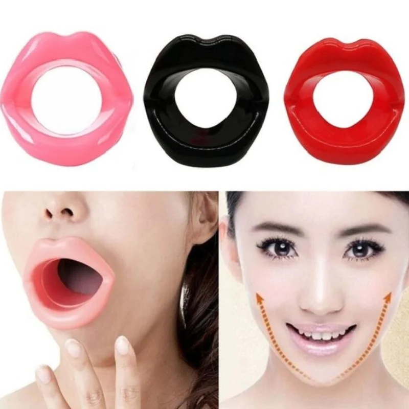 House Home Lips MAage Slim Exerciser Silicone A Anti Aging Face Slimming Anti Ce - £19.82 GBP