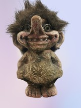 Old Vintage Norwegian Nyform Troll Doll Original Tag 10cm tall Handmade ... - $37.99 CAD