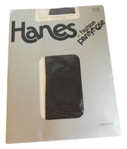 Hanes Fashion Pantyhose Vintage 1970s Ribbed Pinstripe Pizazz Hosiery CD... - £9.39 GBP