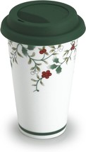 Pfaltzgraff Winterberry Porcelain Travel Mug (5-3/4-Inch) - £15.73 GBP