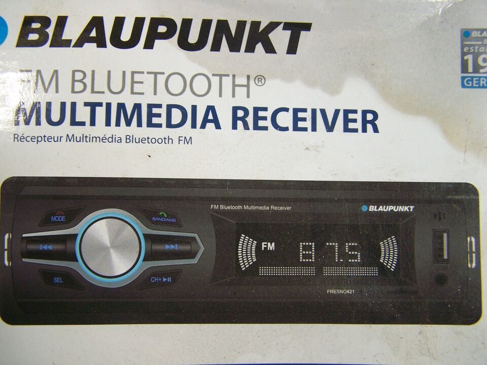 Blaupunkt FM Bluetooth Multimedia Receiver Radio Item image 2