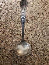 Sheffield England 20th Palmette Shell Kings Silver Plated Ladle - $26.18
