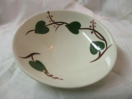 Blue Ridge Southern Potteries round Serving Bowl Stanhome Ivy #4325 Vintage - £16.69 GBP