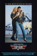 Top Gun Tom Cruise Kelly McGillis iconic pose by jets 11x17 inch movie poster - £16.02 GBP